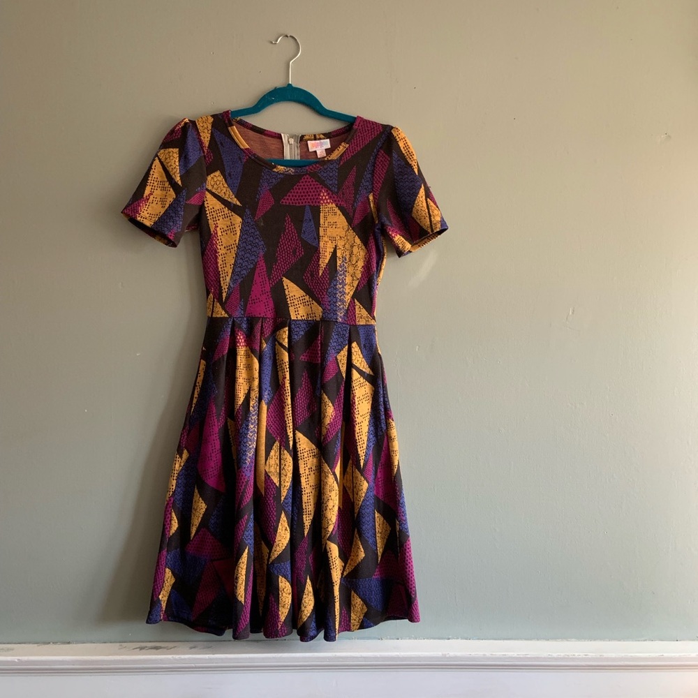 LULAROE Amelia midi dress